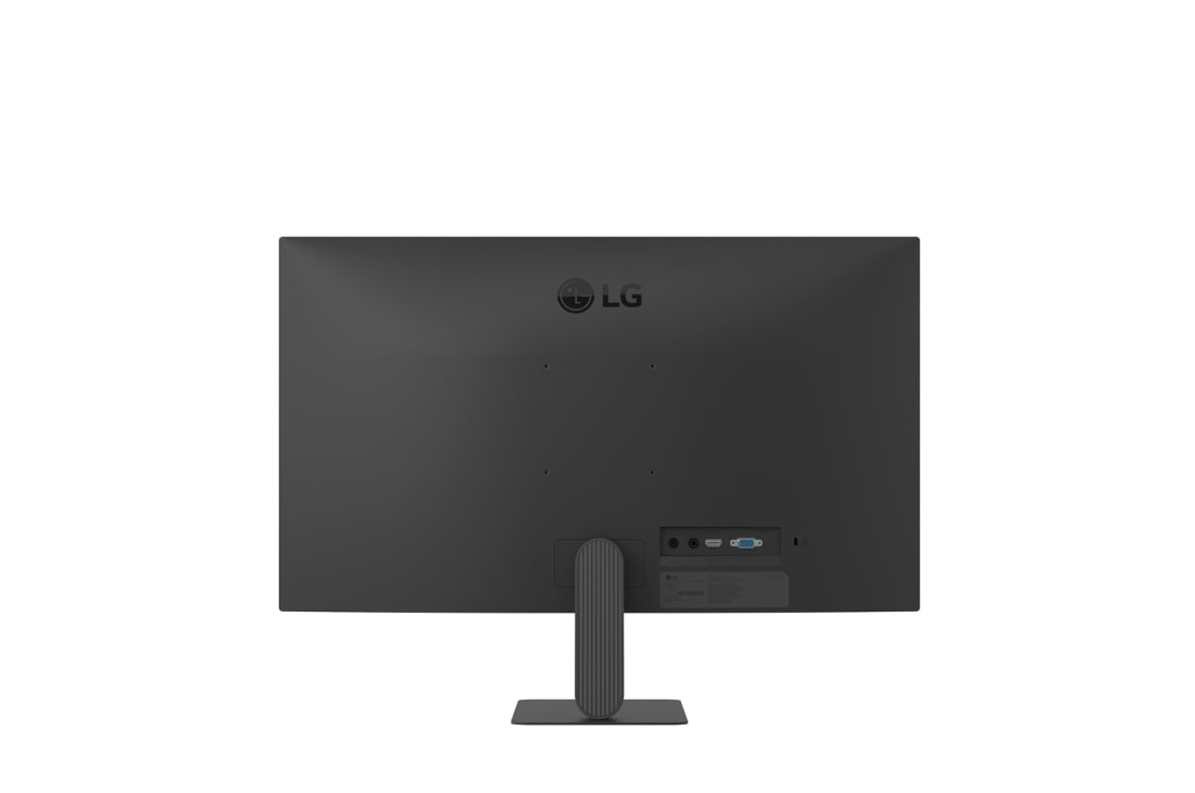 LG 27-дюймовый монитор LG U4, IPS Full HD 144&nbsp;Гц, Rear view of an LG FHD monitor showing stand design and connectivity ports., 27U411B-B, thumbnail 3