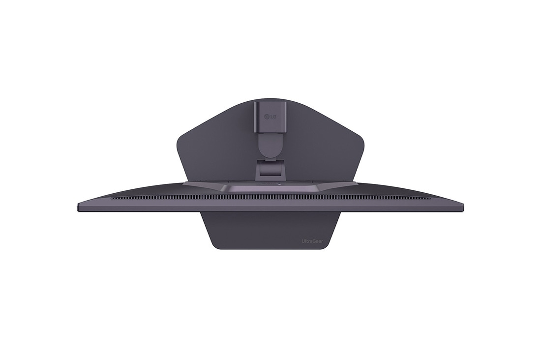 LG 25-дюймовый игровой монитор UltraGear™ G5 с частотой 300 Гц и разрешением FHD, 'Rear view of the monitor showing the stand attachment area and rear ports, 25G550B-B, thumbnail 14