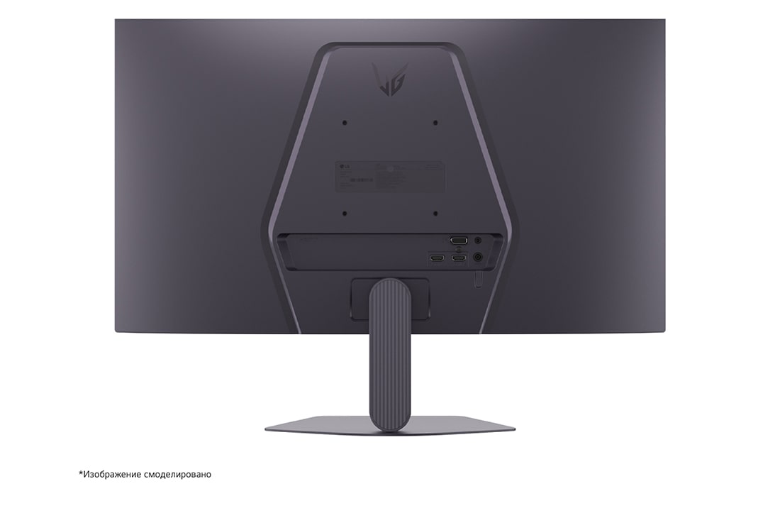LG 27’’ игровой монитор LG UltraGear™ G5 с частотой 200&nbsp;Гц и разрешением FHD, вид сзади, 27G523B-B, thumbnail 4