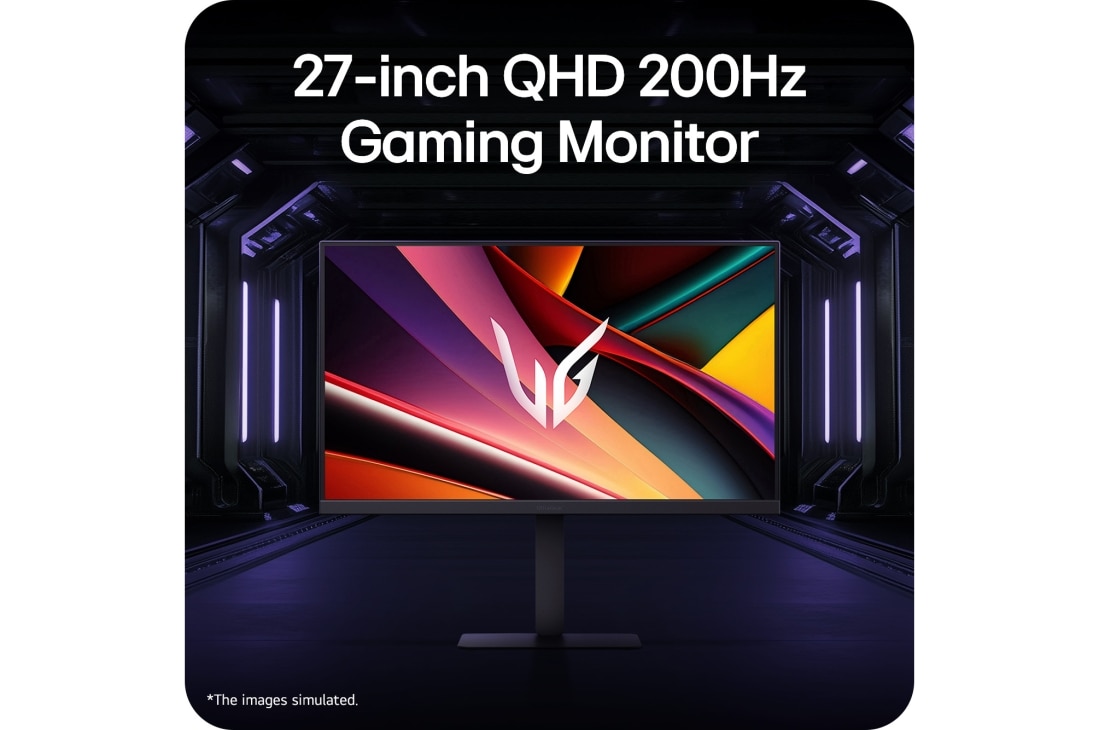 LG Игровой монитор LG UltraGear™ G6 27&nbsp;дюймов 300&nbsp;Гц QHD IPS | 27G640A с DCI-P3 95% (станд.), VESA DisplayHDR™ 400, 1 мс (серый к серому), USB-C (питание 15&nbsp;Вт), вид сзади крупным планом на порты для подключения, 27G640A-B, thumbnail 18