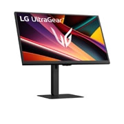 LG Игровой монитор LG UltraGear™ G6 27&nbsp;дюймов 300&nbsp;Гц QHD IPS | 27G640A с DCI-P3 95% (станд.), VESA DisplayHDR™ 400, 1 мс (серый к серому), USB-C (питание 15&nbsp;Вт), вид сбоку под углом +15&nbsp;градусов, 27G640A-B, thumbnail 3