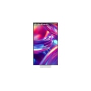 LG UltraFine™evo 32-дюймовый монитор Nano IPS Black 6K с Thunderbolt™ 5, вид на экран спереди с поворотом, 32U990A-S, thumbnail 4