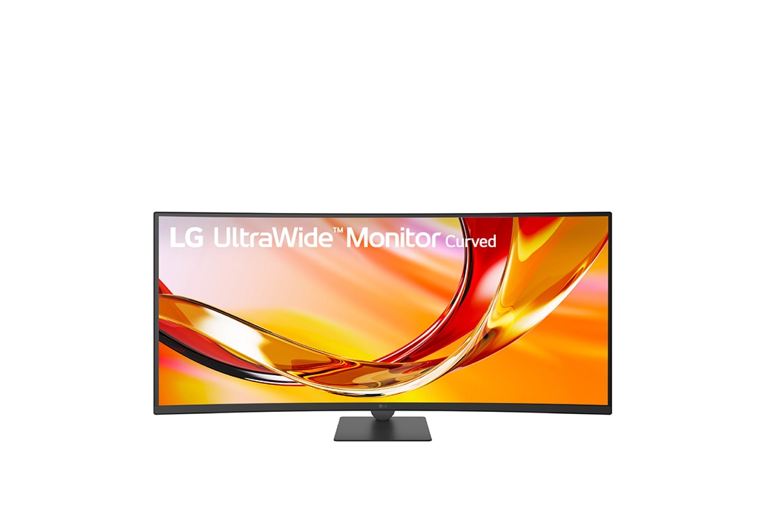 LG 34-дюймовый изогнутый (1800R) монитор LG UltraWide™ 34U640B WQHD 144 Гц с HDR 10 и sRGB 99% (станд.), Вид спереди под углом на ультраширокий монитор (слева), 34U620B-B, thumbnail 2