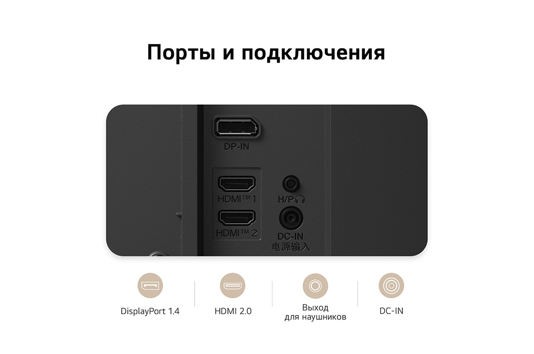 LG 34-дюймовый изогнутый (1800R) монитор LG UltraWide™ 34U640B WQHD 144 Гц с HDR 10 и sRGB 99% (станд.), Вид сзади под углом на монитор с подставкой и портами (справа), 34U620B-B, thumbnail 13