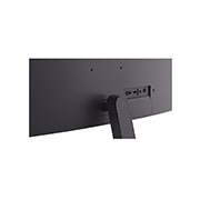 LG 27’’ игровой монитор LG UltraGear™ G4 FHD 144&nbsp;Гц, Вид монитора сзади, показывающий место крепления подставки и задние порты, 27G411B-B, thumbnail 14