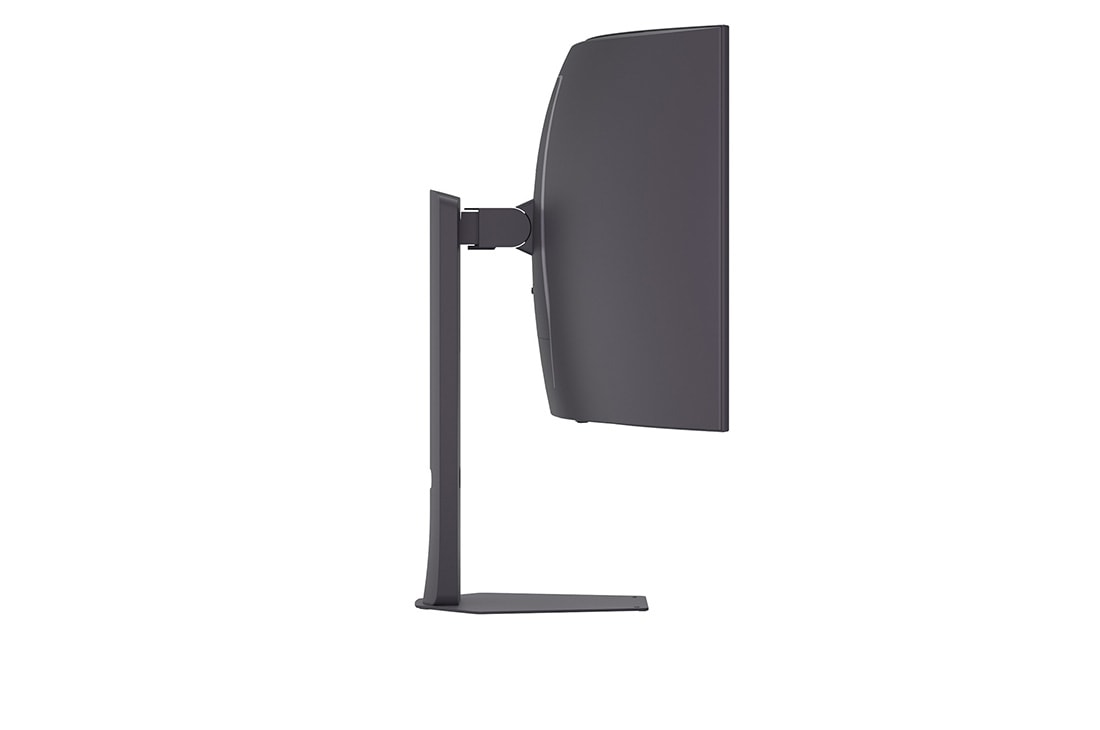 LG 39-дюймовый изогнутый игровой монитор LG UltraGear™ OLED 240&nbsp;Гц WQHD | 0,03&nbsp;мс (серый к серому), вид сзади со светящимися индикаторами, 39GX900A-B, thumbnail 5