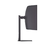 LG 39-дюймовый изогнутый игровой монитор LG UltraGear™ OLED 240&nbsp;Гц WQHD | 0,03&nbsp;мс (серый к серому), вид сзади со светящимися индикаторами, 39GX900A-B, thumbnail 5