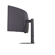 LG 39-дюймовый изогнутый игровой монитор LG UltraGear™ OLED 240&nbsp;Гц WQHD | 0,03&nbsp;мс (серый к серому), вид сзади с несветящимися индикаторами, 39GX900A-B, thumbnail 6