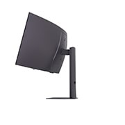 LG 39-дюймовый изогнутый игровой монитор LG UltraGear™ OLED 240&nbsp;Гц WQHD | 0,03&nbsp;мс (серый к серому), вид сзади в перспективе, 39GX900A-B, thumbnail 7