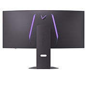 LG 39-дюймовый изогнутый игровой монитор LG UltraGear™ OLED 240&nbsp;Гц WQHD | 0,03&nbsp;мс (серый к серому), крупный план задней эмблемы, 39GX900A-B, thumbnail 12
