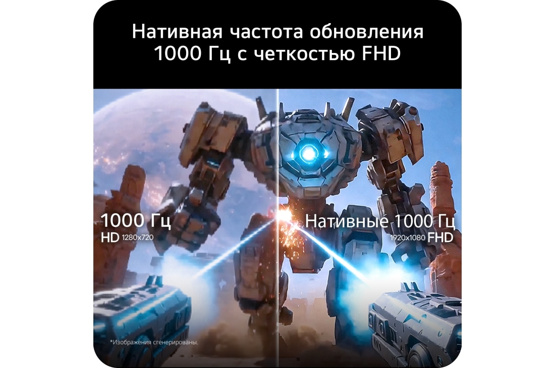 LG 25'' UltraGear G5 игровой монитор FHD с исходной частотой 1000 Гц, Первый в мире игровой дисплей с исходной частотой 1000&nbsp;Гц и разрешением FHD, обеспечивающий более высокую динамику и улучшенную четкость изображения по сравнению с FHD-дисплеями с частотой 600&nbsp;Гц, 25G590B-B, thumbnail 6