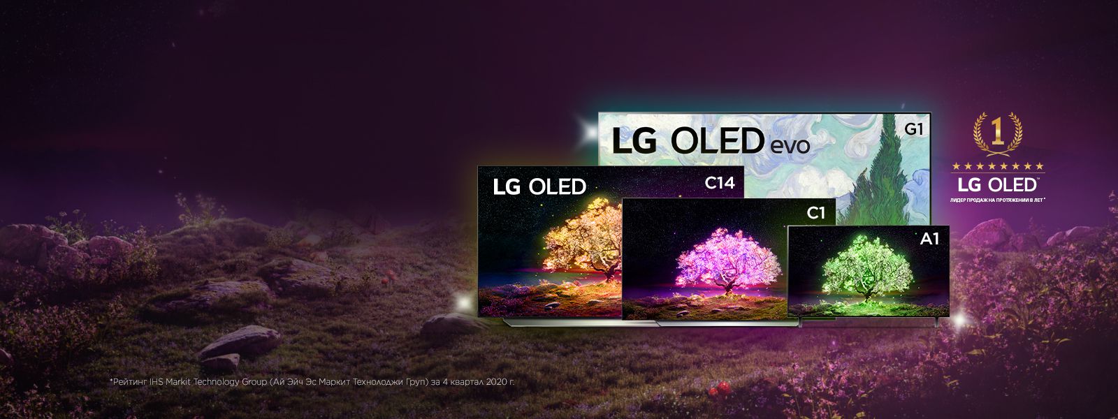 Выбери свой LG OLED 2021