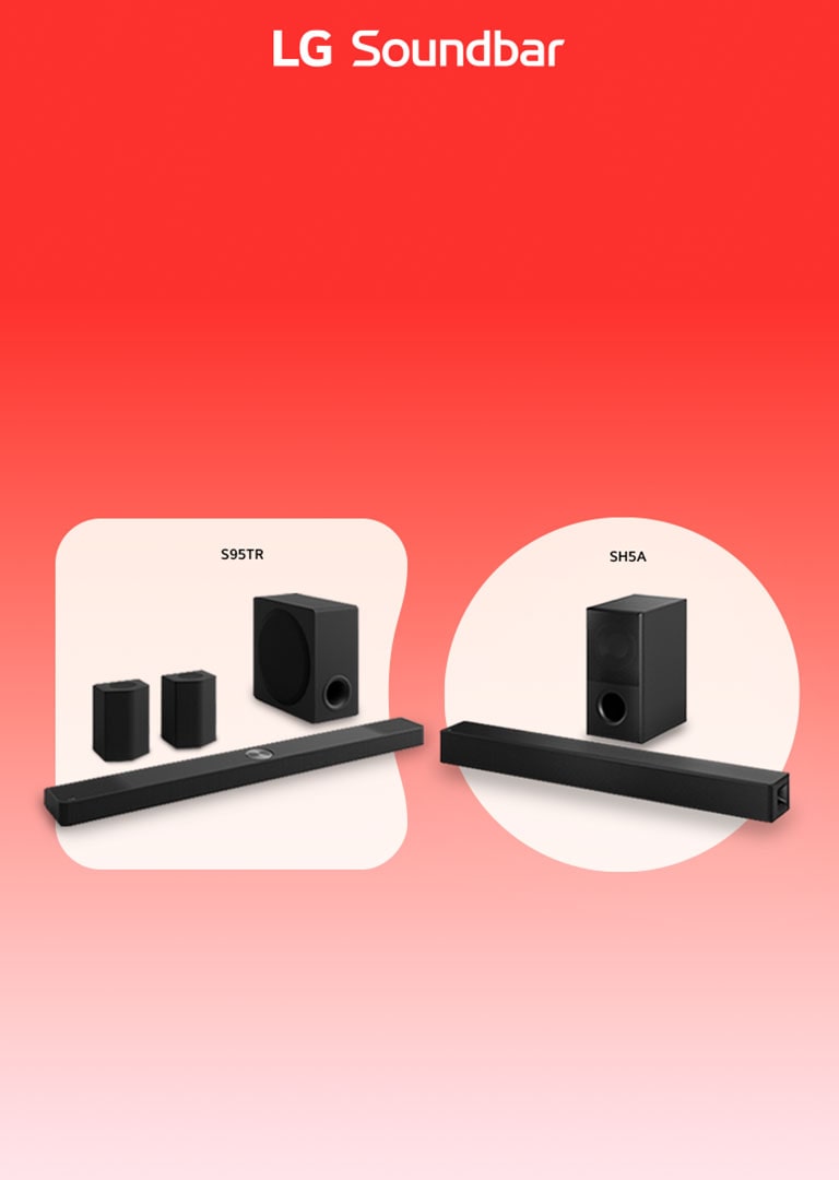 Выберите свой саундбар LG