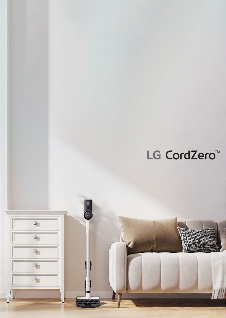 LG CordZero A9К c технологией компрессования пыли