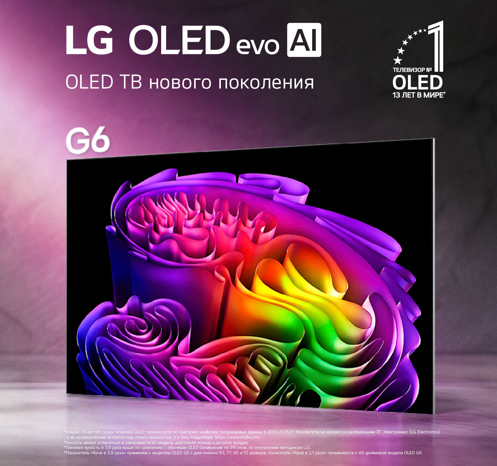 Телевизоры LG OLED evo