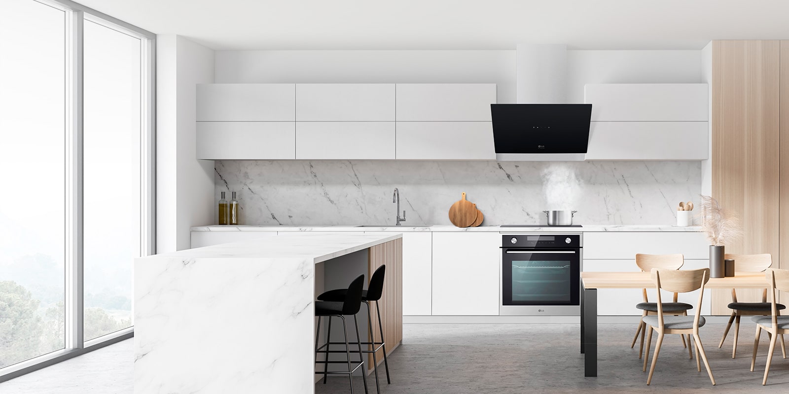 Обновленная линейка  встраиваемой техники LG