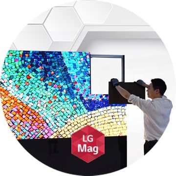Инновационный светодиодный дисплей LG для бизнеса