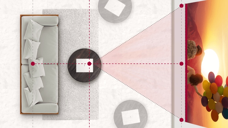 Проекционный калькулятор LG