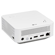LG Проектор портативный Smart LG PF510Q CineBeam | 450 ANSI, Вид сзади +15 градусов, PF510Q, thumbnail 6