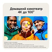 LG CineBeam S | Мини-проектор PU615U УКФ (ультракороткий фокус) 4K с Dolby Atmos, PU615U, thumbnail 9