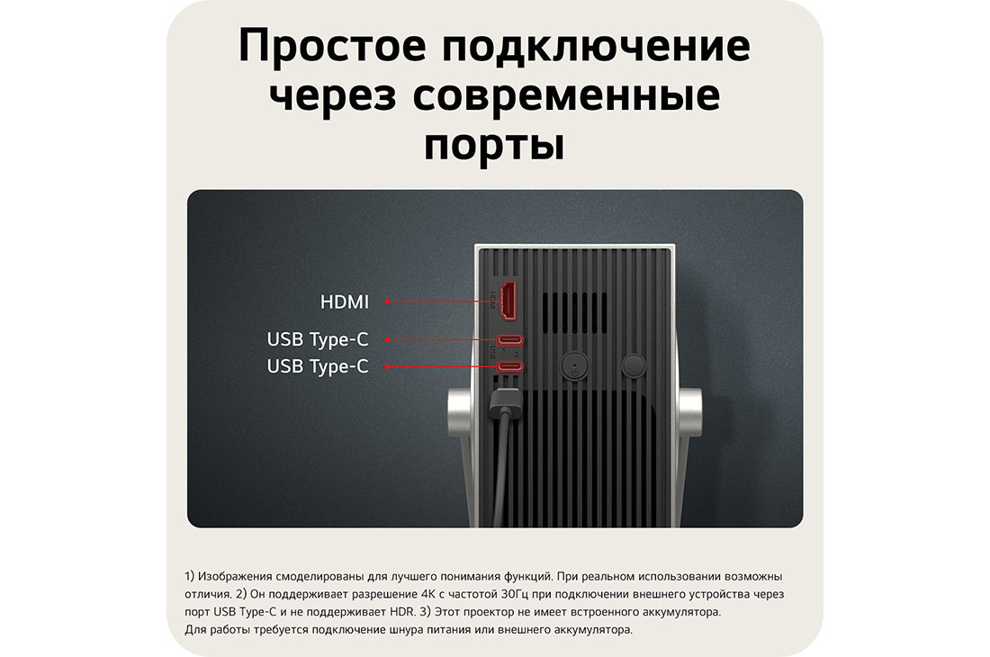 LG CineBeam Q | Мини-проектор PU600U 4K UHD с экраном до 120&nbsp;дюймов, RGB-лазер, 600 ANSI люменов, DCI-P3 154% (в целом), автоматическая настройка проекции, Lifestyle image, PU600U, thumbnail 15