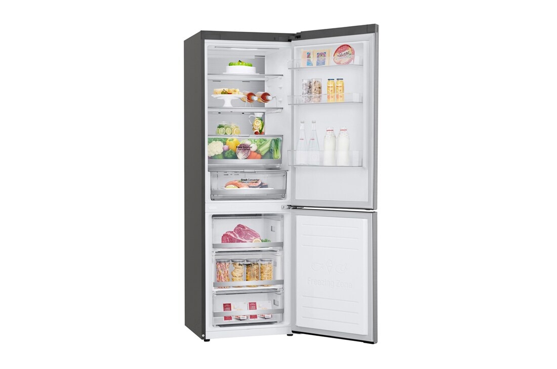 LG Холодильник LG GC-B459SMUM | Объем 341л | DoorCooling+ | Зоны свежести | Metal Fresh | Складная полка | ThinQ | Серебристый, GC-B459SMUM, thumbnail 11