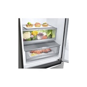 LG Холодильник LG GA-B509SMUM | Объем 384 л | DoorCooling+ | Зоны свежести| Винная полка | Серебристый, closeup view, GA-B509SMUM, thumbnail 6