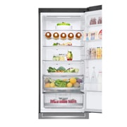 LG Холодильник LG GA-B509SMUM | Объем 384 л | DoorCooling+ | Зоны свежести| Винная полка | Серебристый, door open view, GA-B509SMUM, thumbnail 13