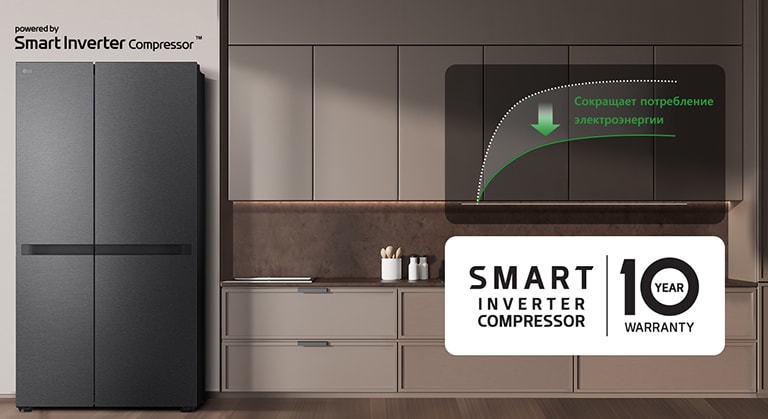 Интеллектуальный компрессор LG Smart Inverter Compressor™