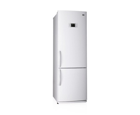 LG Холодильник с нижней морозильной камерой белого цвета. Высота 170 см., GA-419UPA