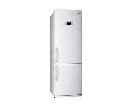 LG Холодильник с нижней морозильной камерой белого цвета. Высота 185 см., GA-449UPA