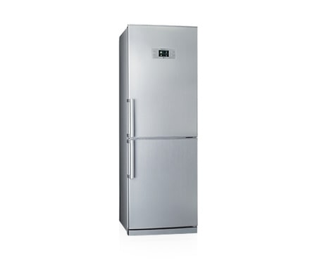 LG Холодильник LG Total No Frost с нижней морозильной камерой, серебристого цвета. Высота 171см., GA-B359BLQA
