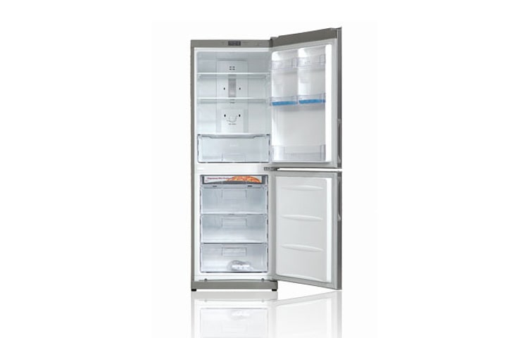 LG Холодильник с нижним расположением морозильной камеры , с системой охлаждения LG Total No Frost, цвет серебристый. Высота 173см., GA-B379PLCA, thumbnail 4