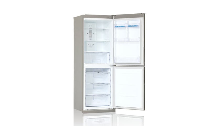 LG Холодильник с нижним расположением морозильной камеры , с системой охлаждения LG Total No Frost, цвет серебристый. Высота 173см., GA-B379PLQA, thumbnail 6