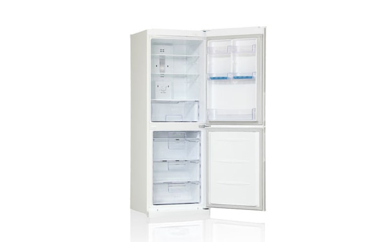 LG Холодильник с нижним расположением морозильной камеры , с системой охлаждения LG Total No Frost, цвет белый матовый. Высота 173см., GA-B379PQA, thumbnail 6