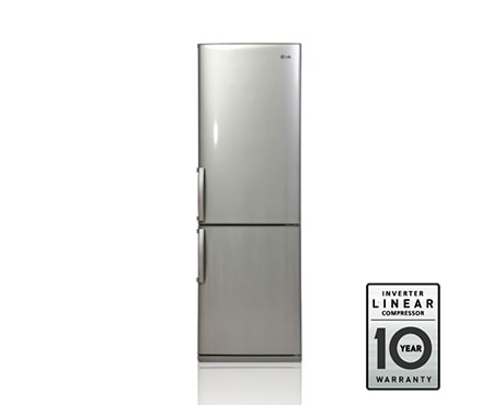 LG Холодильник с нижним расположением морозильной камеры , с системой охлаждения LG Total No Frost,цвет серебристый. Высота 173см., GA-B379ULCA