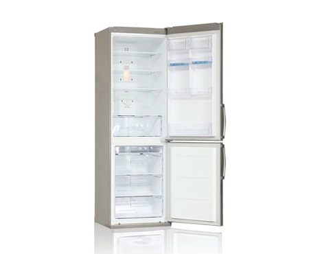 LG Холодильник с нижним расположением морозильной камеры , с системой охлаждения LG Total No Frost, цвет стальной. Высота 190см., GA-B409UAQA, thumbnail 3