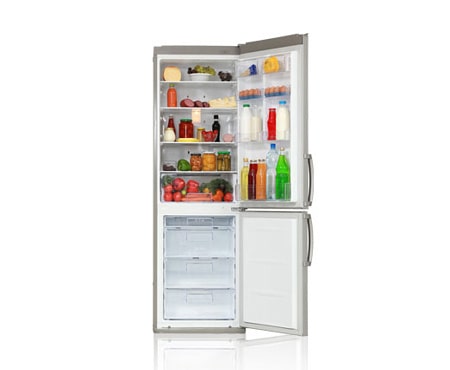 LG Холодильник с нижним расположением морозильной камеры , с системой охлаждения LG Total No Frost, цвет стальной. Высота 190см., GA-B409UAQA, thumbnail 5