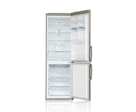 LG Холодильник с нижним расположением морозильной камеры , с системой охлаждения LG Total No Frost, цвет стальной. Высота 190см., GA-B409UAQA, thumbnail 6