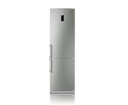 LG Двухкамерный холодильник LG Total No Frost. Высота 190см. Цвет: серебристый, GA-B419WLQK
