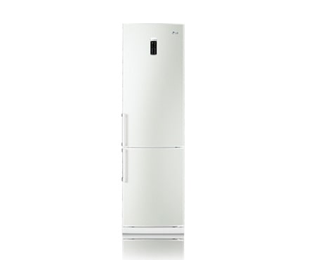LG Двухкамерный холодильник LG Total No Frost. Высота 190см. Цвет: белый, GA-B419WVQK
