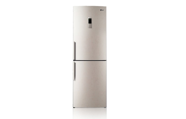 LG Двухкамерный холодильник LG Total No Frost. Высота 180см. Цвет: бежевый, GA-B429BEQA, thumbnail 1