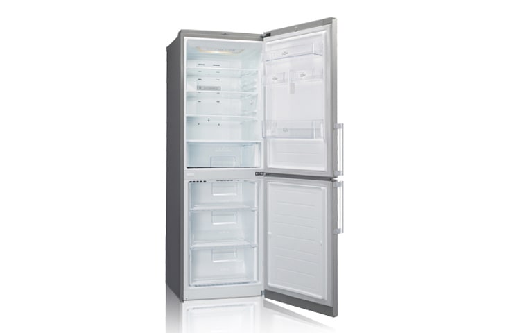 LG Двухкамерный холодильник LG Total No Frost. Высота 180см. Цвет: серебристый, GA-B429BLCA, thumbnail 2