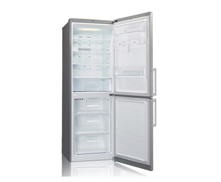 LG Двухкамерный холодильник LG Total No Frost. Высота 180см. Цвет: серебристый, GA-B429BLQA, thumbnail 2