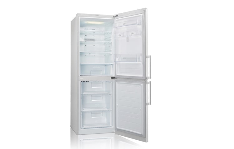LG Двухкамерный холодильник LG Total No Frost. Высота 180см. Цвет: белый, GA-B429BVQA, thumbnail 3