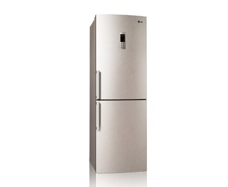 LG Двухкамерный холодильник LG Total No Frost. Высота 180см. Цвет: бежевый, GA-B429YEQA, thumbnail 2