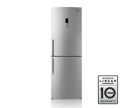 LG Двухкамерный холодильник LG Total No Frost. Высота 180см. Цвет: серебристый, GA-B429YLQA