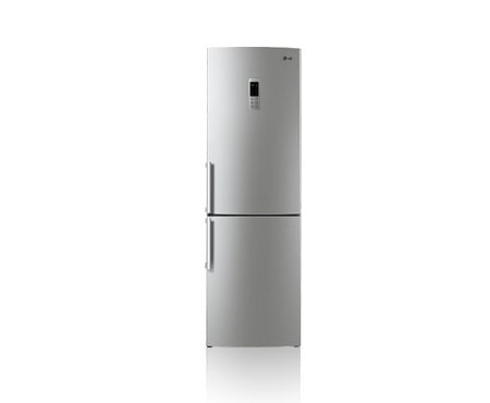 LG Двухкамерный холодильник LG Total No Frost. Высота190см. Цвет стальной., GA-B439BAQA