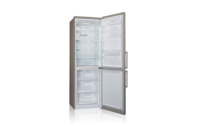 LG Двухкамерный холодильник LG Total No Frost. Высота 190см. Цвет бежевый., GA-B439BECA, thumbnail 2