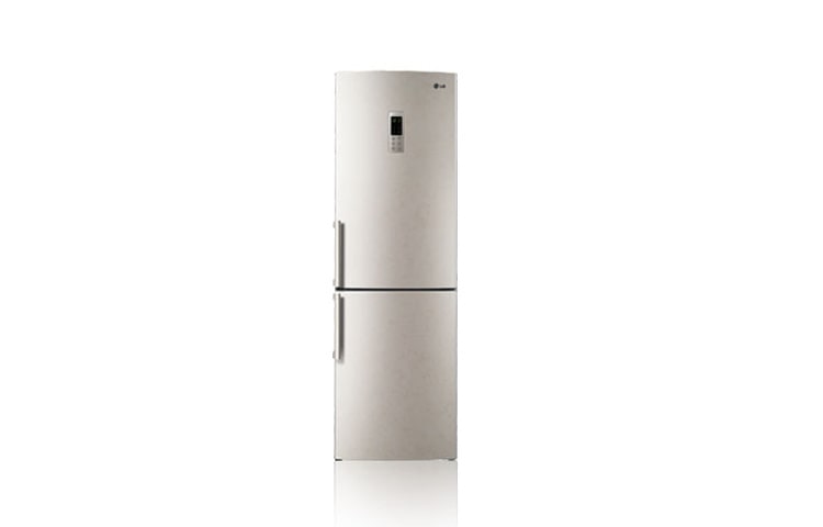 LG Двухкамерный холодильник LG Total No Frost. Высота 190см. Цвет бежевый., GA-B439BEQA, thumbnail 1